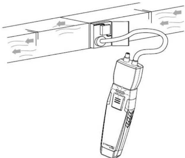 TROTEC BV15WP - Mesure de la pression différentielle - 2