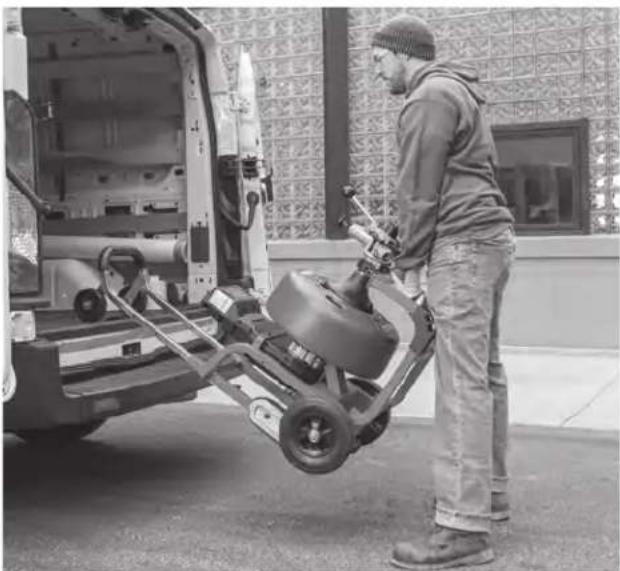 RIDGID K4310 FXP - Loading with Crane/Winch - 1