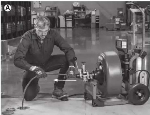RIDGID K4310 FXP - Operación manual - 1