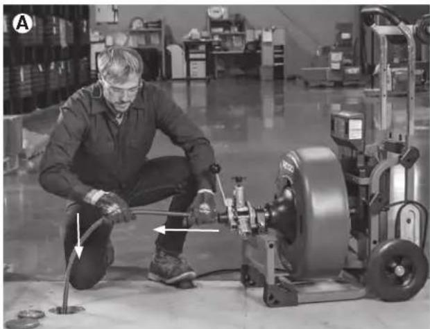 RIDGID K4310 FXP - Fonctionnement manuel - 1