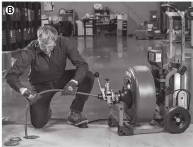 RIDGID K4310 FXP - Sécurité des lieux - 1