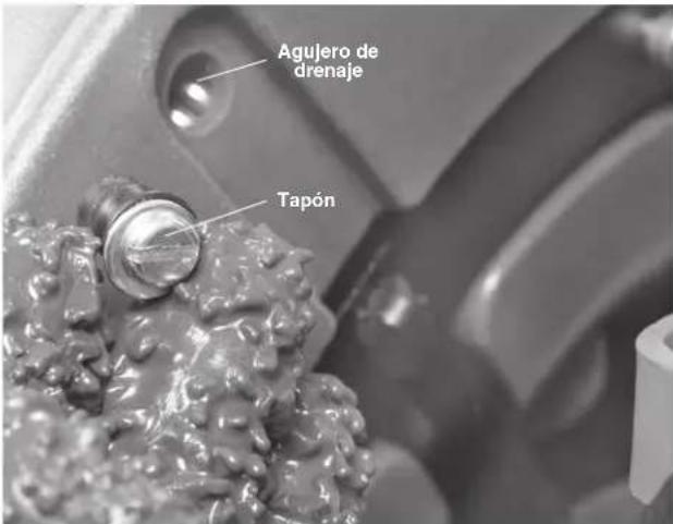 RIDGID K4310 FXP - Drenaje de la máquina - 1