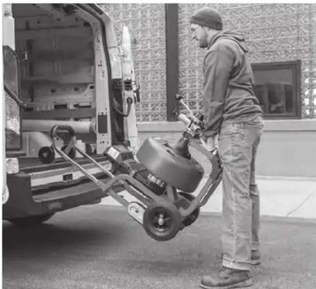 RIDGID K4310 FXP - Carga con una grúa o malacate - 1