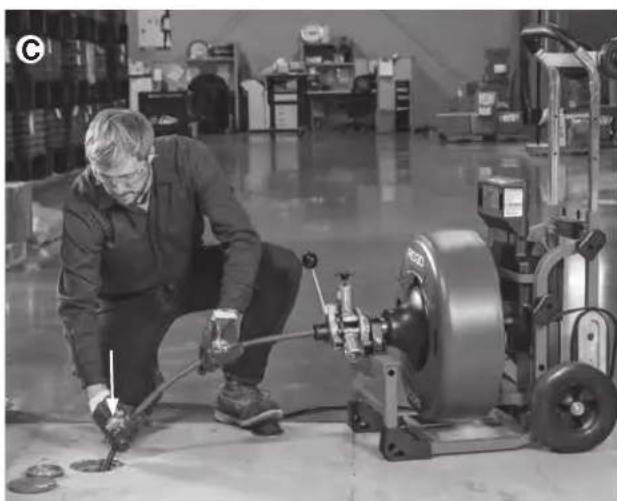 RIDGID K4310 FXP - Manual Operation - 3