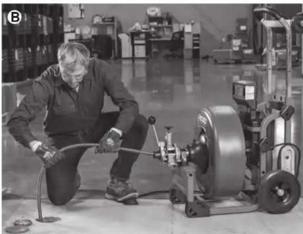 RIDGID K4310 FXP - Manual Operation - 2