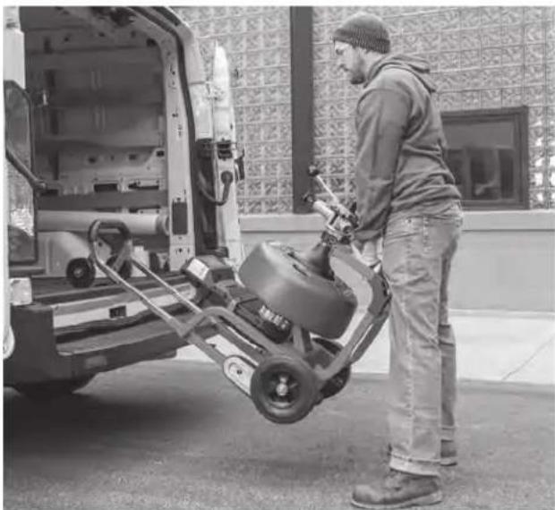 RIDGID K4310 FXP - Chargement à l'aide d'une grue ou d'un treuil - 1