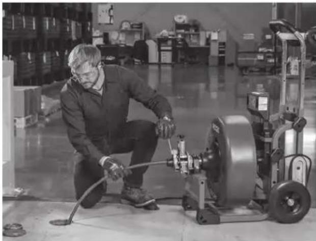 RIDGID K4310 FXP - AUTOFEED Cable Feed Operation - 1