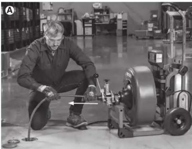 RIDGID K4310 FXP - Manual Operation - 1