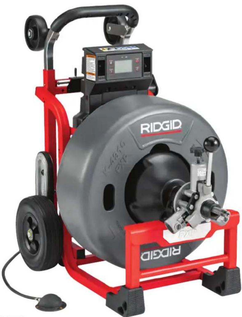 RIDGID K4310 FXP - K-4310 FXP Drum Machine - 1