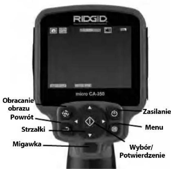 RIDGID SeeSnake microREEL CA350 - Dane techniczne Wyposażenie standardowe - 2