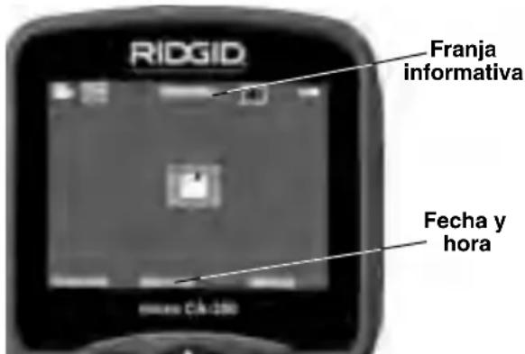 RIDGID SeeSnake microREEL CA350 - Pantalla en vivo - 1