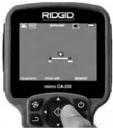 RIDGID SeeSnake microREEL CA350 - A kép beállítása - 1