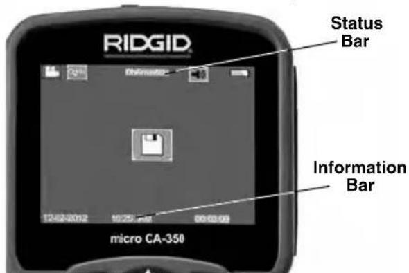 RIDGID SeeSnake microREEL CA350 - Live Screen - 1