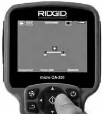 RIDGID SeeSnake microREEL CA350 - Bildjustering - 1