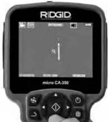 RIDGID SeeSnake microREEL CA350 - Image Adjustment - 2