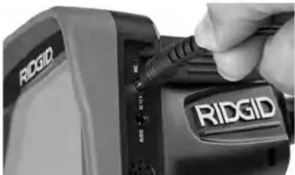 RIDGID SeeSnake microREEL CA350 - Betáplálás AC adapterrel - 1