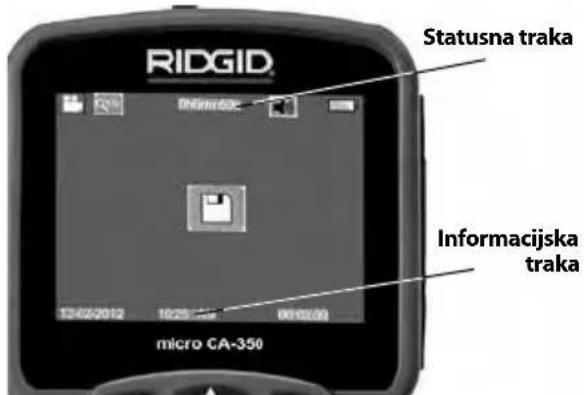 RIDGID SeeSnake microREEL CA350 - Prikaz žive slike - 1