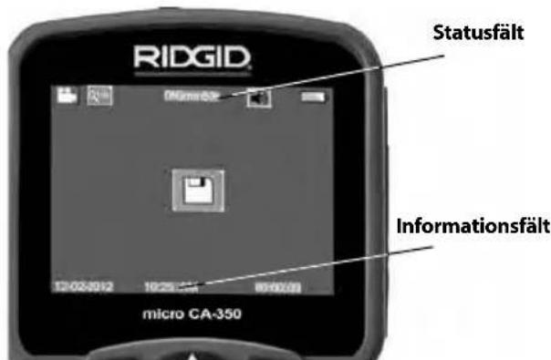 RIDGID SeeSnake microREEL CA350 - Realtidsskärmbild - 1