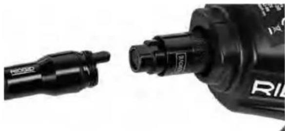 RIDGID SeeSnake microREEL CA350 - Montera kabel för kamerahuvud eller förlängningskablar - 1