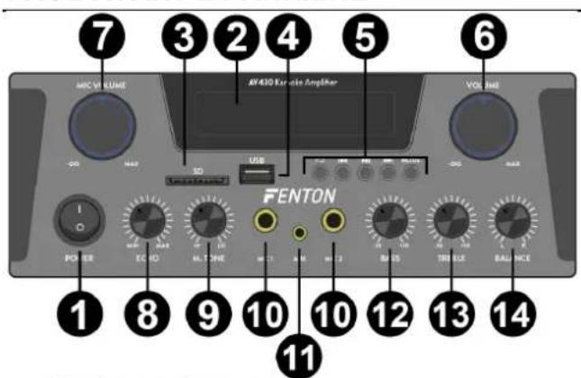 Fenton AV430A - CONNEXION AVEC BT - 2