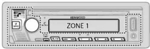 KENWOOD KDCMP382BT - Auto Pairing - 1