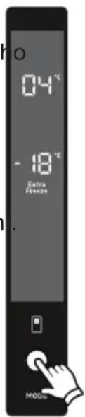 04°C -18°C Extra Freeze NO2