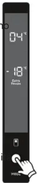 ELECTROLUX LNC7ME32W3 - Durante questa modalità: - 1