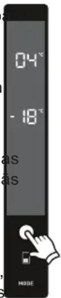 ELECTROLUX LNC7ME32W3 - Dzesētāja temperatūras iestatījumi - 2