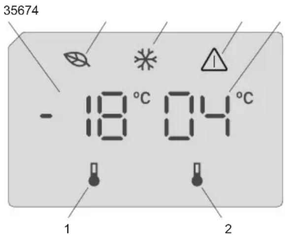 ELECTROLUX LNT6MC36U1 - Používání ovládacího panelu - 1