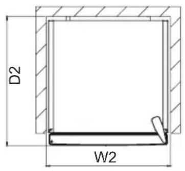 ELECTROLUX LNT6MC36U1 - Dimensions - 2
