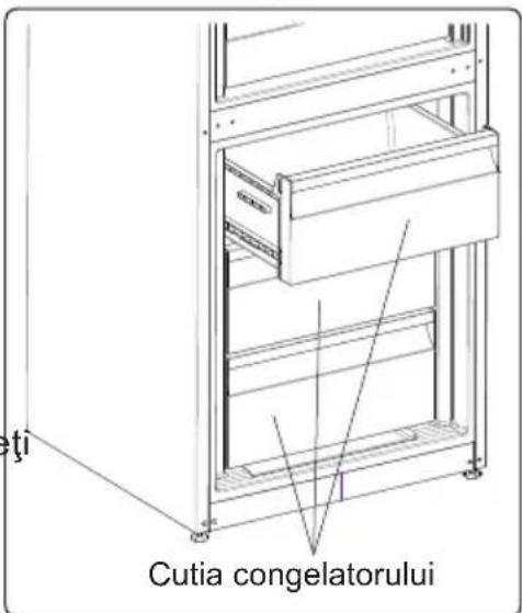 ELECTROLUX LNT6MC36U1 - Îndepărtarea cutiei congelatorului; - 3
