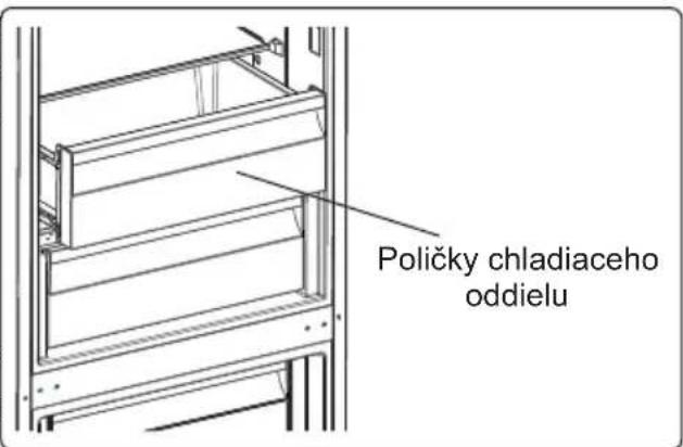 ELECTROLUX LNT6MC36U1 - Vybranie poličky chladiaceho oddielu - 1