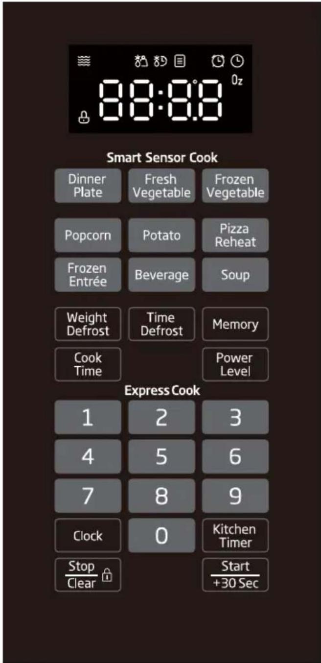 BEKO MWOFS30100SS - Control panel - 1