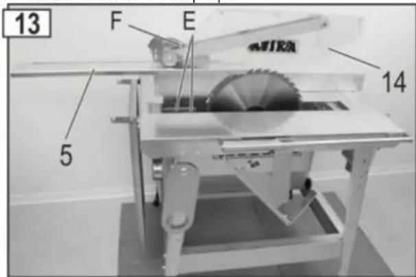 ATIKA BTK 450 - Schimbarea pânzei ferăstrăului - 4