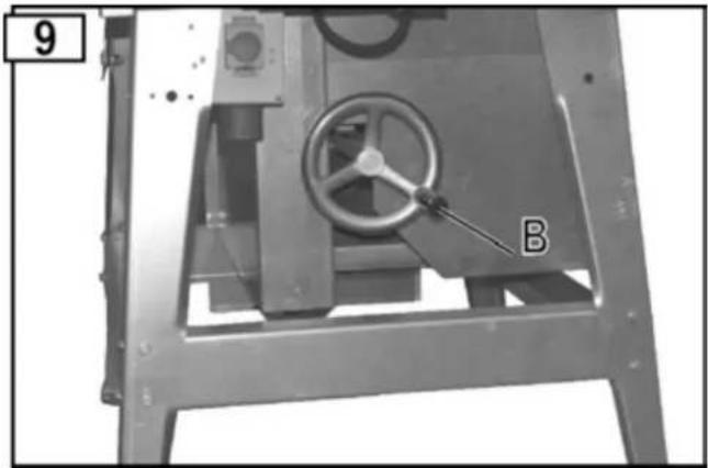 ATIKA BTK 400 - Rabatarea opritorului longitudinal - 8