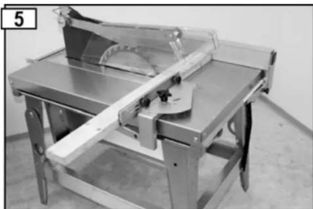 ATIKA BTH 450 - Déplier la rallonge de la table - 3