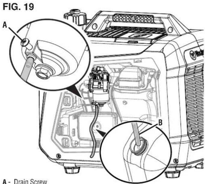 FIG. 19 A B A - Drain Screw