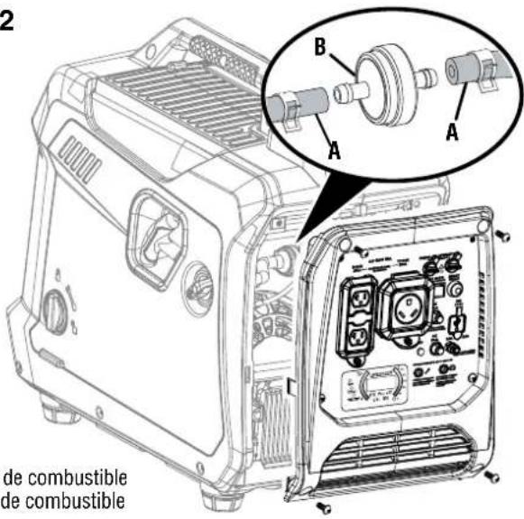2 B A A de combustible de combustible