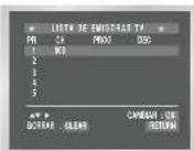 SAMSUNG DVDV70 - Preselección manual de programas - 4