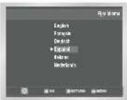 SAMSUNG DVDV70 - Ajustar la lengua del menú - 4