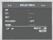 SAMSUNG DVDV70 - VCR Presetting the Stations Manually - 4