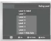 SAMSUNG DVDV70 - Setting Up the Parental Control - 5