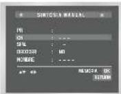 SAMSUNG DVDV70 - Preselección manual de programas - 5