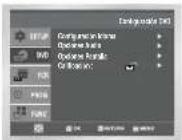 SAMSUNG DVDV70 - Cómo ajustar la calificación - 2