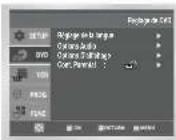 SAMSUNG DVDV70 - Configuration des options audio - 2