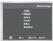 SAMSUNG DVDV70 - Choix de langue du menu - 4