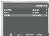 SAMSUNG DVDV70 - Using the Disc Menu Language - 4