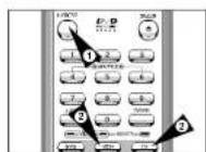 SAMSUNG DVDV70 - Uso de los teclas de TV en el mando a distancia 📋Solo DVD-V80/DVD-V85 - 1