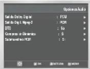 SAMSUNG DVDV70 - DVD Cómo instalar las opciones de audio - 3