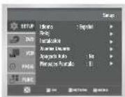 SAMSUNG DVDV70 - VCR Modificación de la tabla de emisoras predefinidas - 2